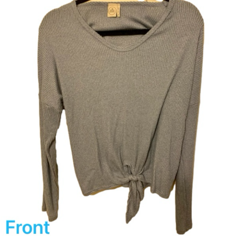 Trend! Paper Crane sky blue sweater Medium